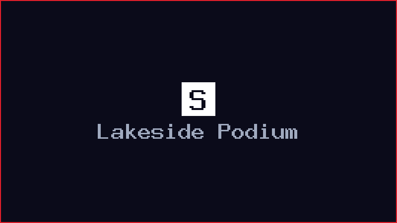 Lakeside Podium