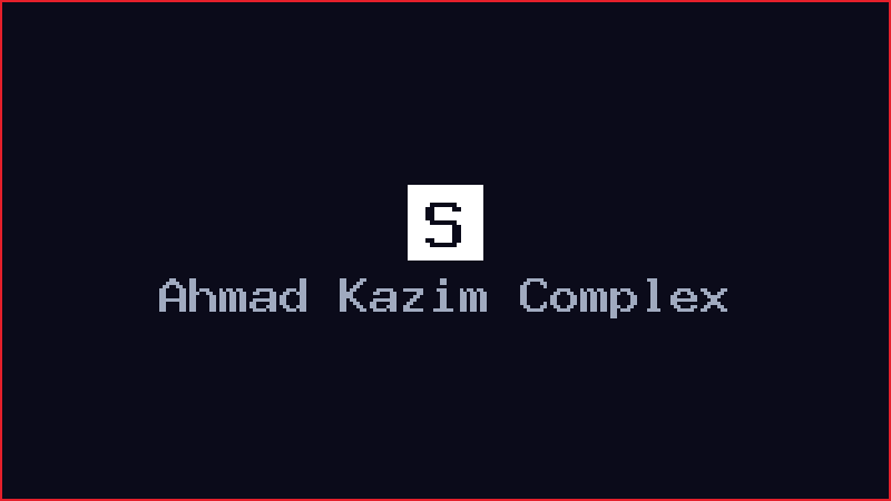Ahmad Kazim Complex