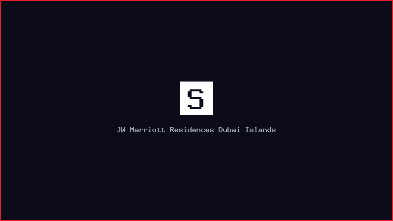 JW Marriott Residences Dubai Islands