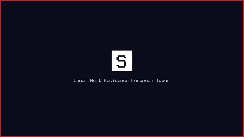 Canal West Residence European Tower