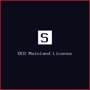 DED Mainland License